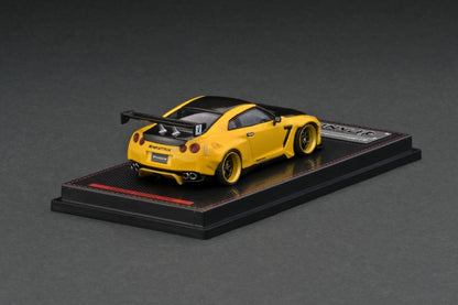 IG2797 ignition model 1:64 PANDEM R35 GT-R Yellow Metallic