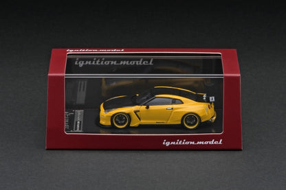 IG2797 ignition model 1:64 PANDEM R35 GT-R Yellow Metallic