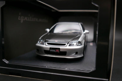 IG2678 ignition model 1:18 Honda CIVIC (EK9) Type R Silver model cars