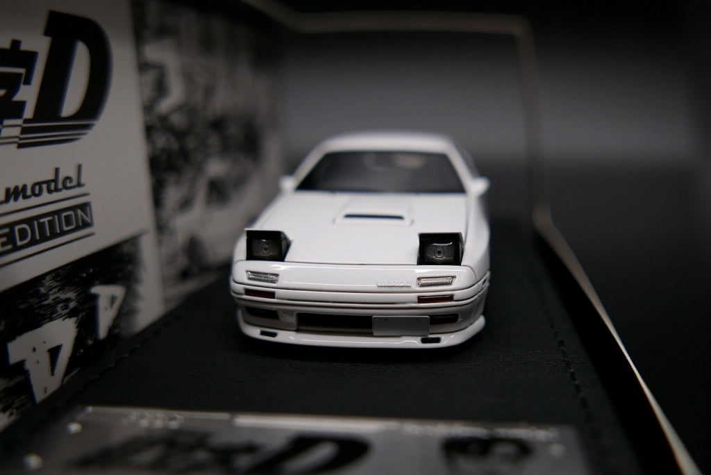 IG2874 ignition model 1:43 Mazda INITIAL D Mazda Savanna RX-7 Infini FC3S White Initial D resin