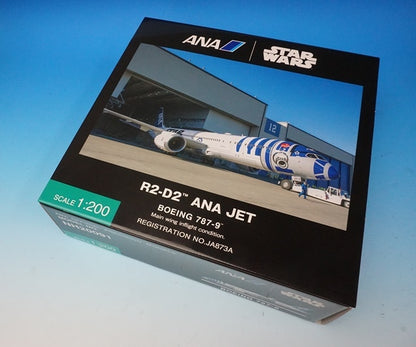 1:200 B787-9 ANA STAR WARS R2-D2 Jet JA873A NH20091 ANA airplane model