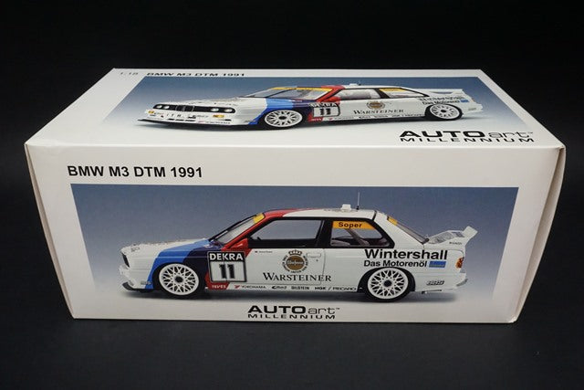 1:18 AUTOart 89146 BMW M3 E30 DTM S.Soper 1991 #11