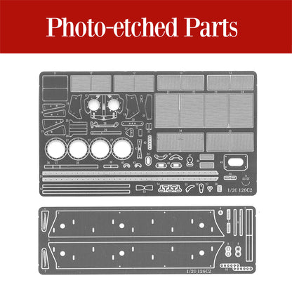 [ Back-order ] Model Factory HIRO  K795 1:20 126C2 Ver.A 1982 Rd.2 Brazilian GP #27 Gilles Villeneuve Fulldetail Kit