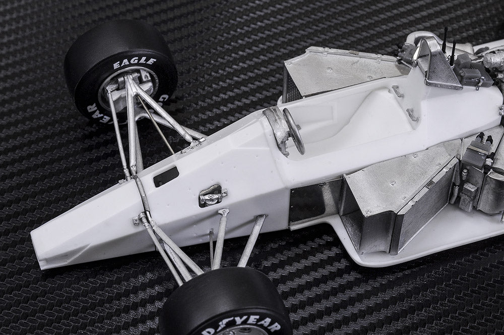 [ Back-order ] Model Factory HIRO K707 1:20 Fulldetail Kit McLaren MP4/4 Ver.A Early Type 1988 Rd.2 San Marino GP / Rd.4 Mexican GP / Rd.5 Canadian GP / Rd.7 French GP #11 A.Prost / #12 A.Senna MFH