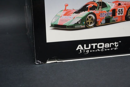 1:18 AUTOart 89142 Mazda 787B Le Mans Winner 1991 #55 with Trophy