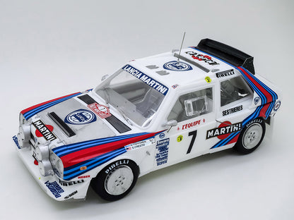 [ Back-order ] Model Factory HIRO K544 1:24 Delta S4 Ver.A 1986 WRC Rd.1 Rally Monte Carlo #7 Toivonen/Cresto Fulldetail Kit MFH