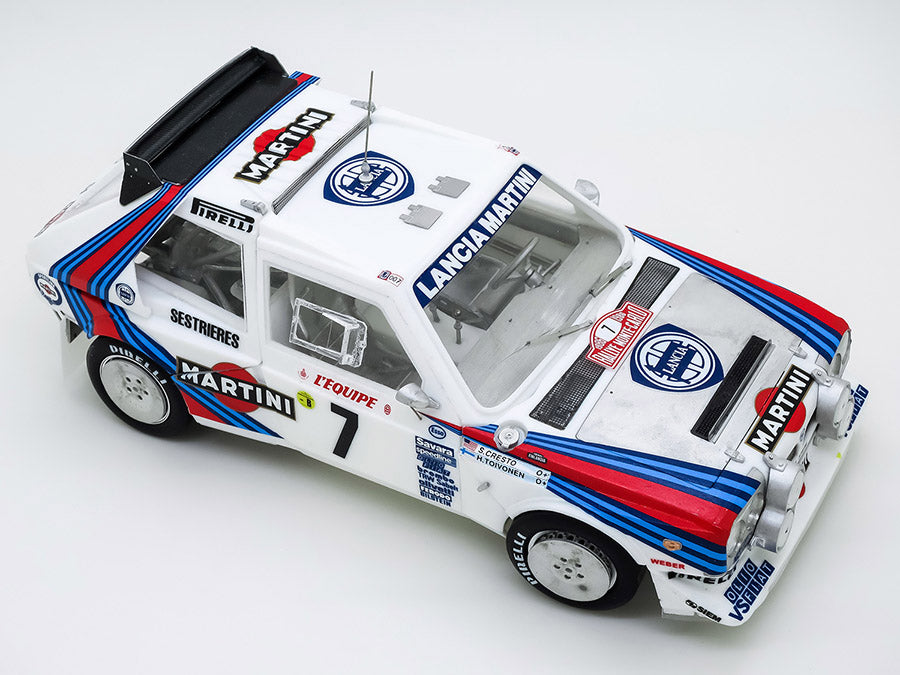 [ Back-order ] Model Factory HIRO K544 1:24 Delta S4 Ver.A 1986 WRC Rd.1 Rally Monte Carlo #7 Toivonen/Cresto Fulldetail Kit MFH