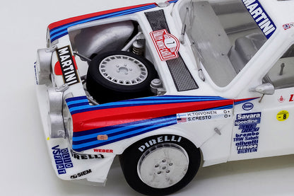 [ Back-order ] Model Factory HIRO K544 1:24 Delta S4 Ver.A 1986 WRC Rd.1 Rally Monte Carlo #7 Toivonen/Cresto Fulldetail Kit MFH