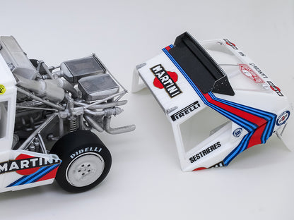 [ Back-order ] Model Factory HIRO K544 1:24 Delta S4 Ver.A 1986 WRC Rd.1 Rally Monte Carlo #7 Toivonen/Cresto Fulldetail Kit MFH