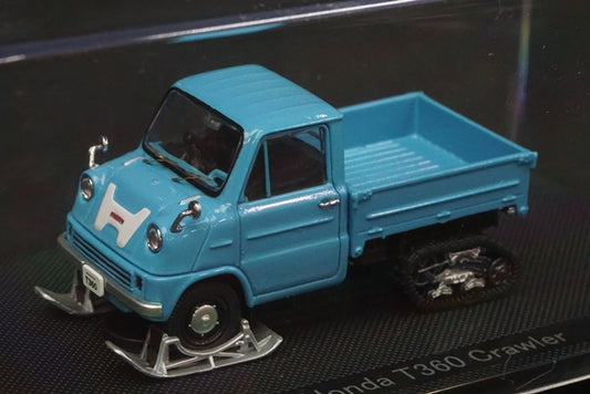 1:43 EBBRO 43654 Honda T360 Crawler 1963 Blue model car