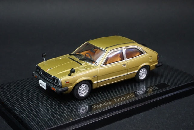 1:43 EBBRO 43785 Honda Accord EX 1976 Beige model car