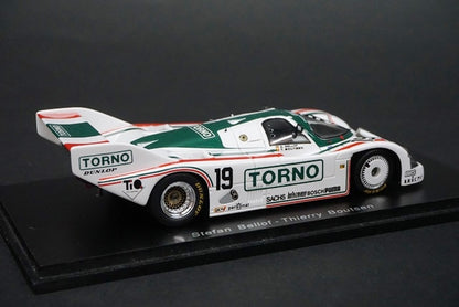 1:43 SPARK SB Collection Bellof Porsche 962 3.Platz Mugello 1985 #19