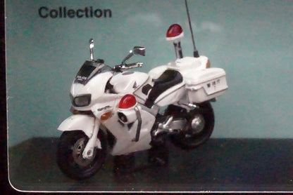 1:43 RAI'S H743MC01 Honda VFR800P 2002-2008 Metropolitan Police Department Traffic Cavalry Motorcycle for Traffic Enforcement / Motorcycle for Traffic Enforcement by the competent authorities