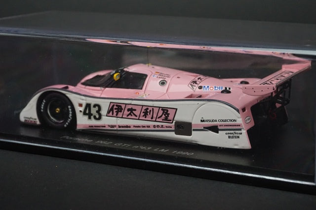 1:43 SPARK KBS044 Porsche 962 GTI  Le Mans 1990 #43 model car