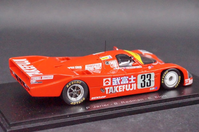 1:43 SPARK S1912 Porsche 962C Le Mans 10th 1988 #33