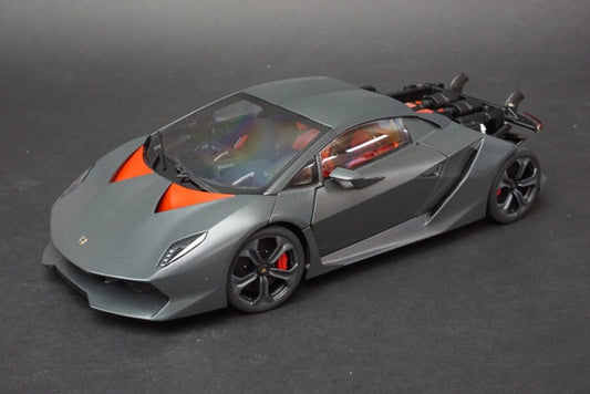 1:18 AUTOart 74671 Lamborghini Sesto Element Carbon Gray model cars