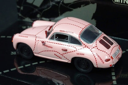 1:43 MINICHAMPS 430062326 Porsche 356C Coupe Pink Pig