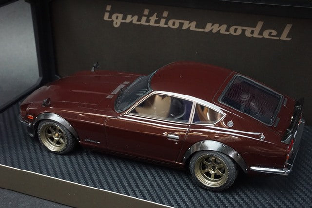 1:18 ignition model IG0360 Nissan Fairlady Z S30 Maroon