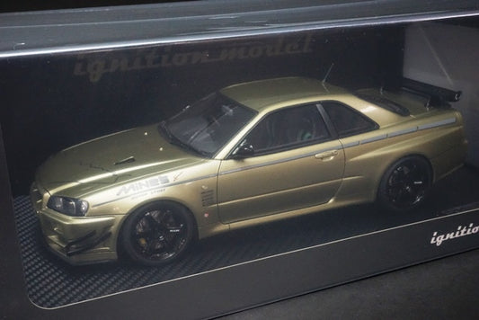 1:18 ignition model IG0349 Nissan Skyline GT-R Mine's R34 Millennium Jade