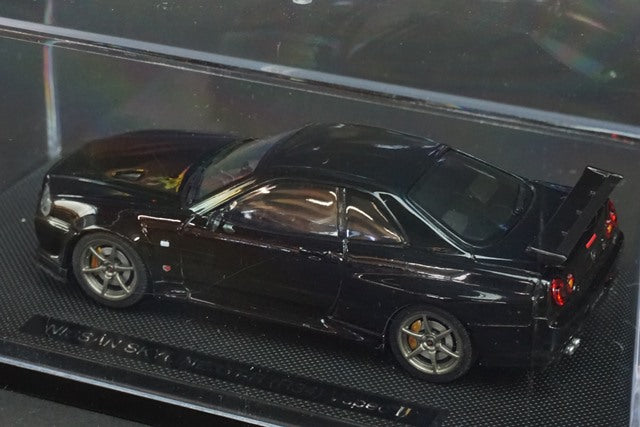 1:43 EBBRO 44151 Nissan Skyline GT-R R34 Vspec II Black