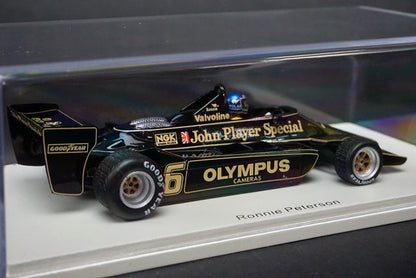 1:43 SPARK LOT-SPK-79AUT Planex Team Lotus 79 Austrian GP 1978#6 R. Peterson JPS