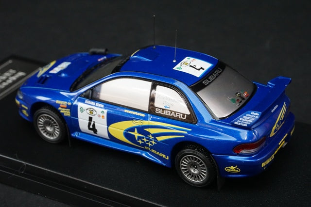 1:43 HPI 8638 Subaru Impreza WRC 1999 Safari 2000 #4 model car