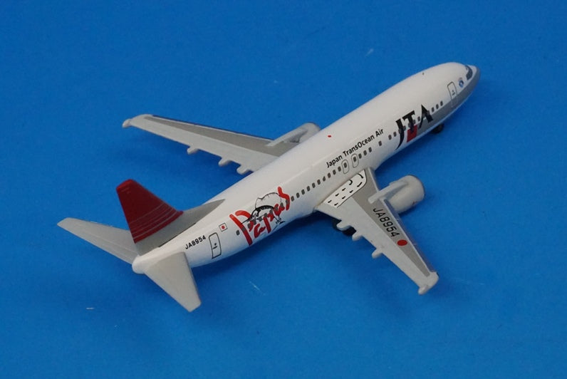 1:500 B737-400 JTA Japan Transocean Air PAPAS JA8954 505932 Herpa Airplane model