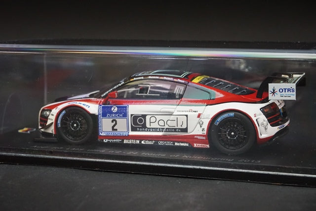 1:43 SPARK SG101 Audi R8 LMS ultra Nurburgring 24h 2013 #2 model car