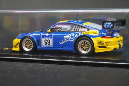 1:43 SPARK SG204 Porsche 997 GT3 Cup Click Vers.de Team 24h Nurburgring 2015 #69 model car