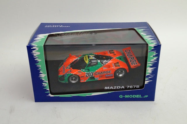 QMC-017 Q-MODEL 1:43 Charge Mazda 767B #203 LM 1990 model cars