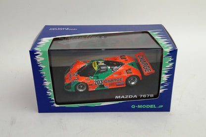 QMC-017 Q-MODEL 1:43 Charge Mazda 767B #203 LM 1990 model cars