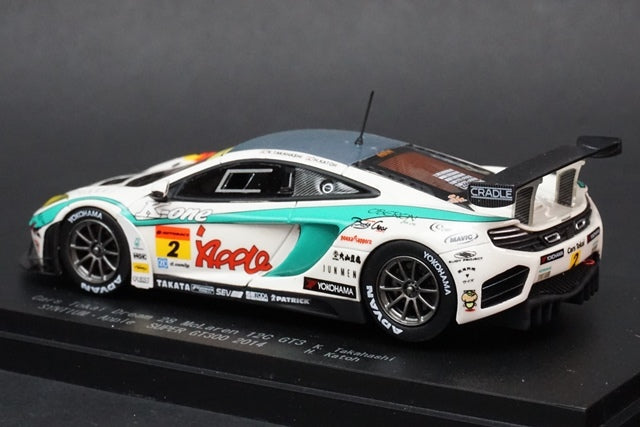 1:43 EBBRO 45247 Cars Tokai Dream 28 McLarlen 12C GT3 SYNTIUM APPLE Super GT300 2014 #2