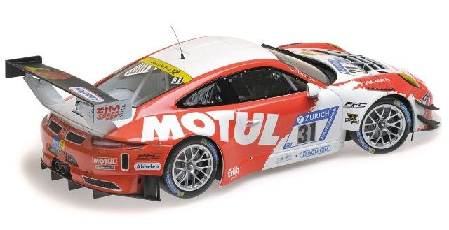 155176931 MINICHAMPS 1:18 Porsche 911 GT3R FRIKADELLI #31 24H NURBURGUKLINK 2017