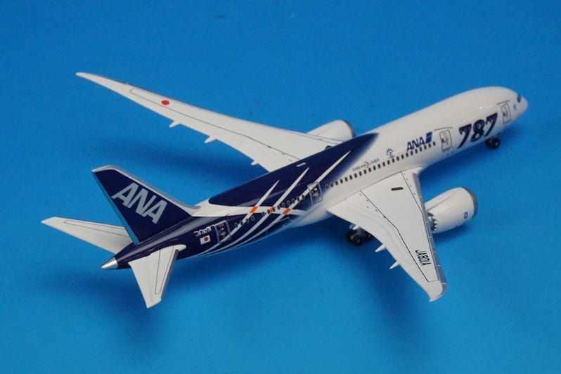 1:400 B787-8 ANA Special Marking Main wing flight attitude JA801A NH40114 ANA