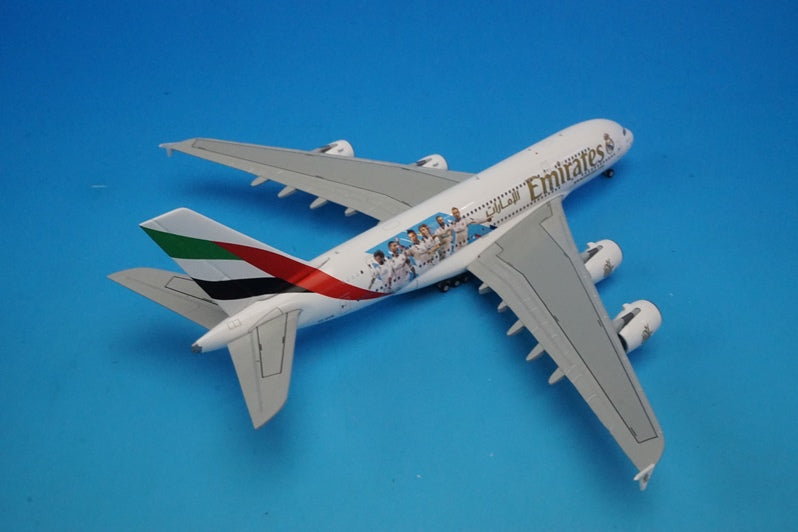 1:400 A380-800 Emirates Real Madrid 2018 A6-EUG GJUAE1762 Gemini airplane model