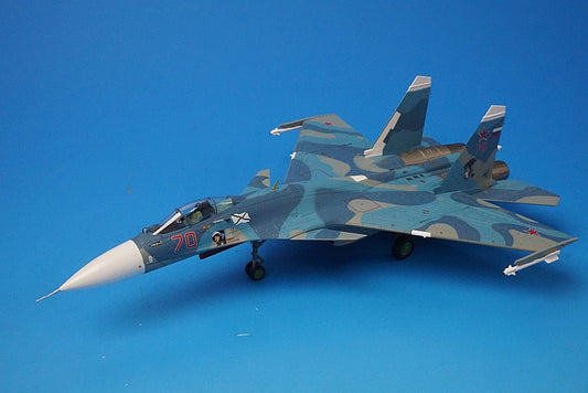 1:72 Su-33 Flanker-D Russian Navy Rear Admiral Timur Apakhidhe Memorial preservation machine #70 HA6406 Hobby Master airplane model