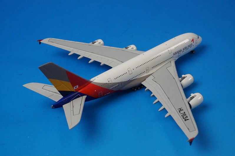 1:400 A380-800 ASIANA Airlines HL7634 GJAAR1642 Gemini airplane model