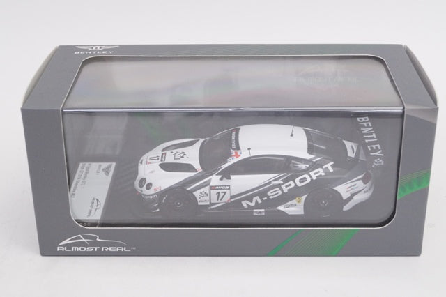 AL430310 Almost Real 1:43 M Sport Bentley GT3 British GT 2014 Silverstone #17