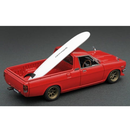 IG1396 ignition model 1:43 Nissan Sunny Truck Long (B121) Red model car