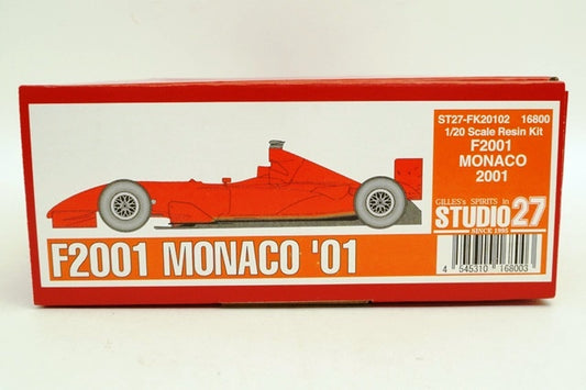 FK20102 Studio27 1:20 Ferrari F2001 Monaco GP 2001 Model car Kit