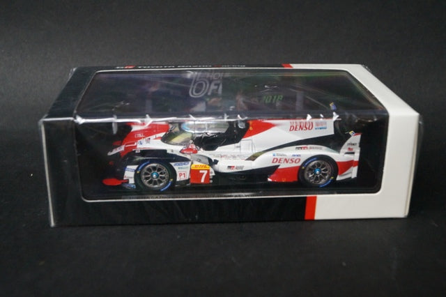 TY14143F SPARK 1:43 Toyota Gazoo Racing WEC18 FUJI SW Winner #7 model cars