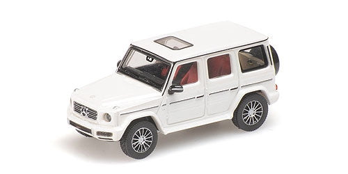 870037402 MINICHAMPS 1:87 Mercedes Benz G-Class W 463 2018 DESIGNO DIAMANTWEISS BRIGHT White System