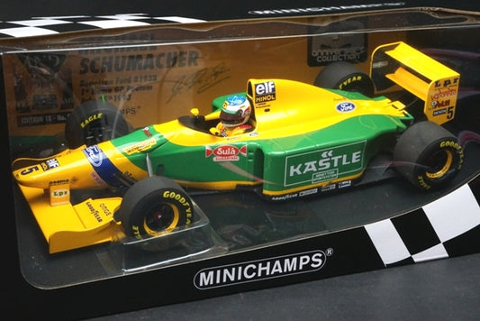 510932805 MINICHAMPS 1:18 Benetton Ford B193 M.Schumacher Germany GP 1993