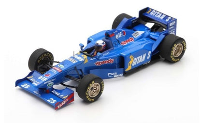 S7408 SPARK 1:43 Ligier JS41 Belgium GP 1995 M.Brundle #25 model cars