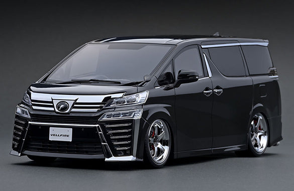 IG1673 ignition model 1:18 Toyota Vellfire (30) ZG Black model cars