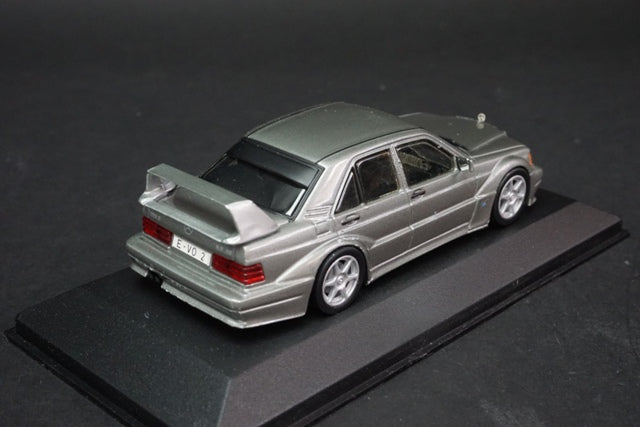 1:43 MINICHAMPS Best.-Nr.3100G Mercedes 190 E Evo 2 Street Pearl Gray Metallic model car