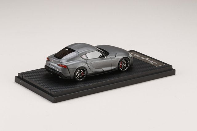 PM43125MG MARK43 1:43 Toyota GR SUPRA A90 RZ Matte Storm Gray Metallic model cars