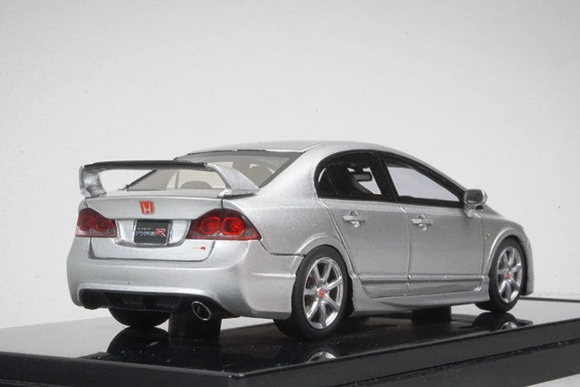 19D10-07 onemodel 1:43 Honda Civic Type-R FD2 Late Ver Silver