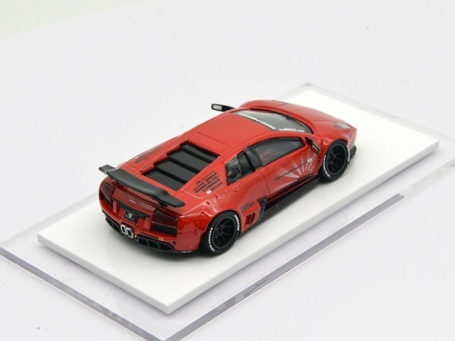 LB670-003 LB PERFORMANCE 1:64 LIBERTY WALK LB-WORKS Murcielago LP670 Chrome Red model car