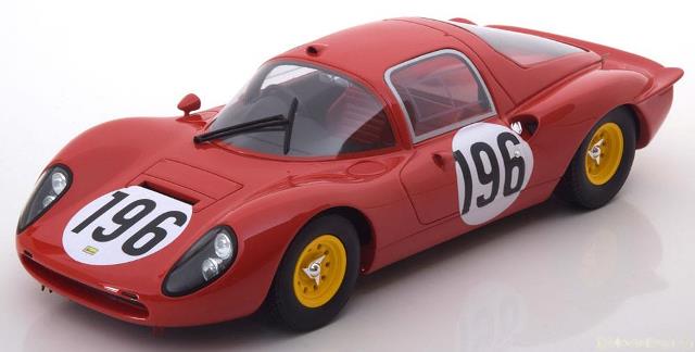 CMR042 CMR 1:18 Ferrari Dino 206S #196 Targa Florio 1966 Guichet/Baghetti